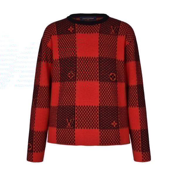 LOUIS VUITTON 루이비통 다미에 울 크루넥 ▶매장-230만원◀