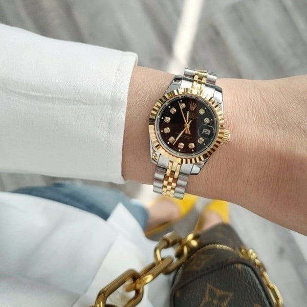 ROLEX 로렉스 데이저스트 여성용 콤비시계
