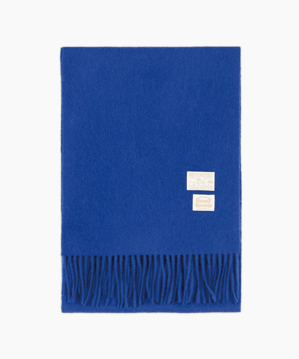 ★関税込★RENNYRENNIE★PREMIUM PURE WOOL 100 MUFFLER PREMIUM PURE WOOL 100 MUFFLER [ NAVY ] - 프리미엄 울 100
