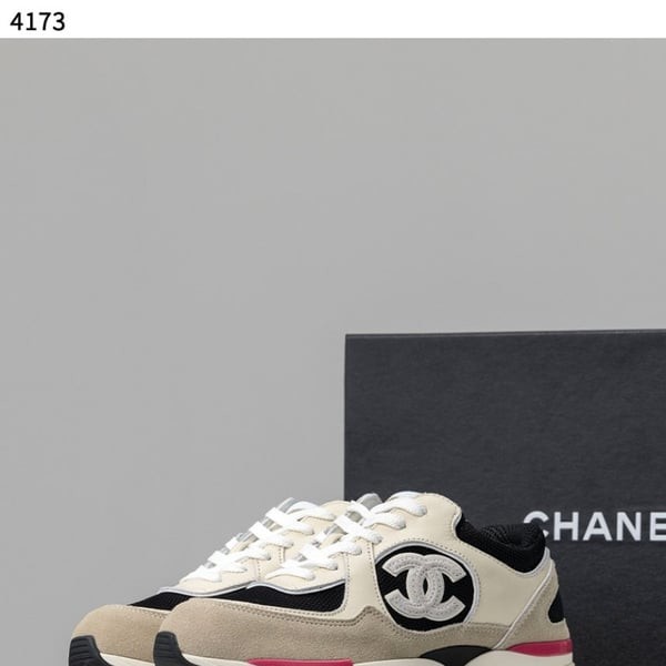 CHANEL 샤넬 메쉬 스웨이드