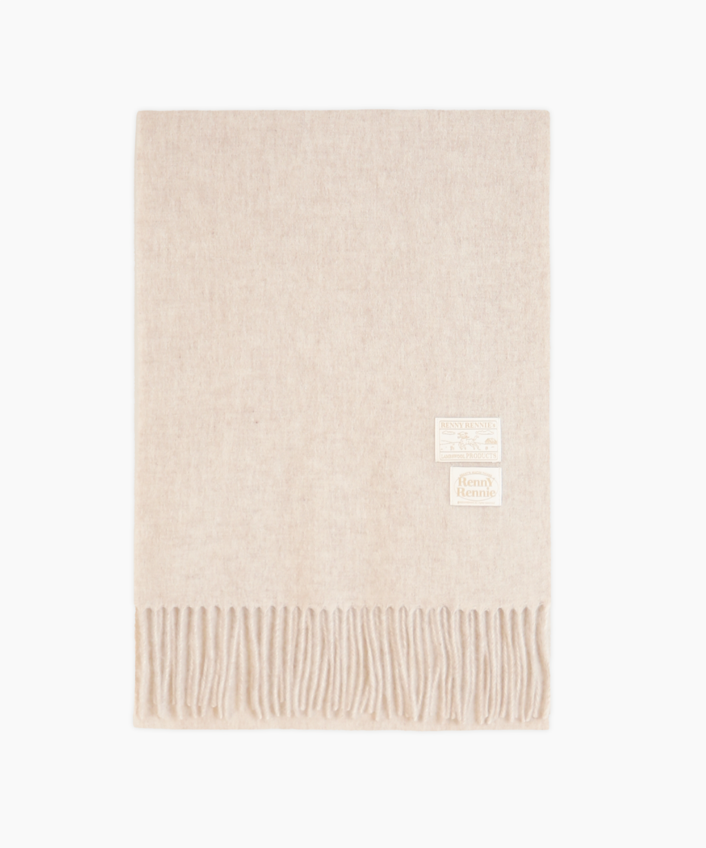 ★関税込★RENNYRENNIE★PREMIUM PURE WOOL 100 MUFFLER PREMIUM PURE WOOL 100 MUFFLER [ RED ] - 프리미엄 울 100
