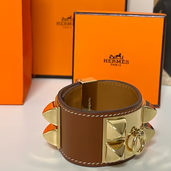 HERMES 에르메스 메도르 여성 가죽팔찌