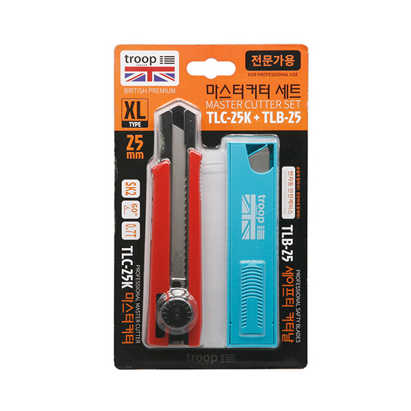 트룹런던 마스터 커터 세트 25mm 특대형 컷터 칼 캇타 : 무무스토어