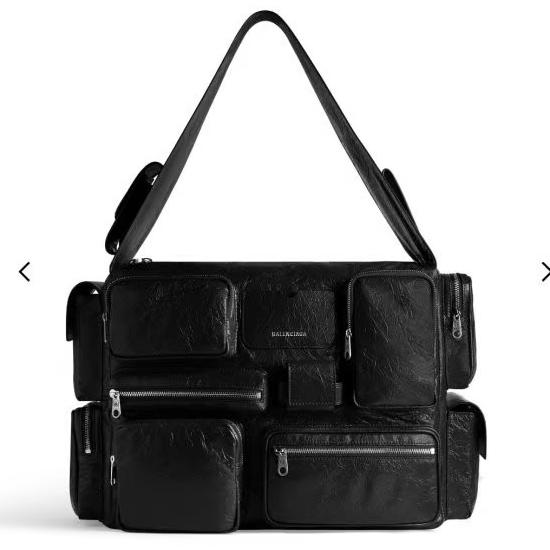 BALENCIAGA 발렌시아가 수퍼비지 라지 슬링백