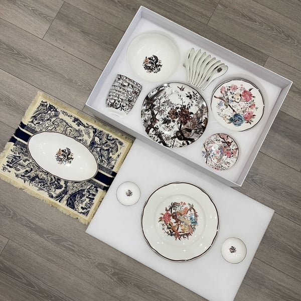DIOR 디올 메종 윈터 가든 컬렉션 식기 세트 40PCS (8인)▶매장-1285만원대◀