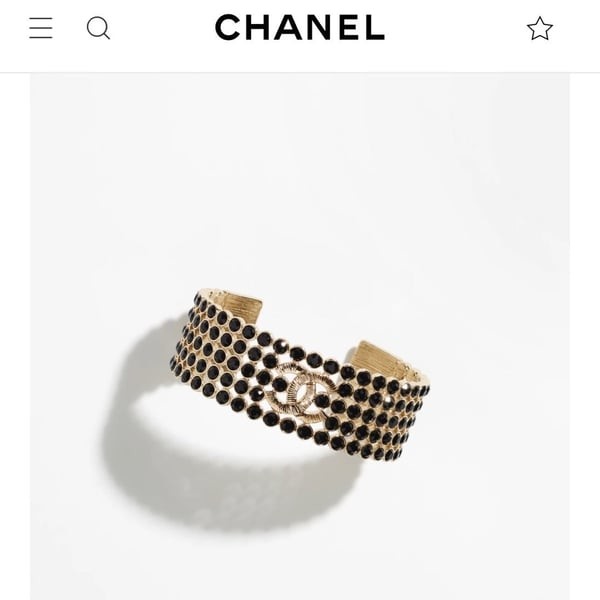 CHANEL 샤넬 스톤 뱅글팔찌