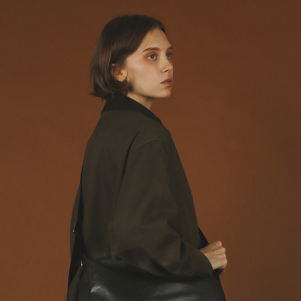 トートバッグ masmarulez 304 leather big square bag Large Black 5012255506 Designer fashion, Seoul-fully created | W Concept