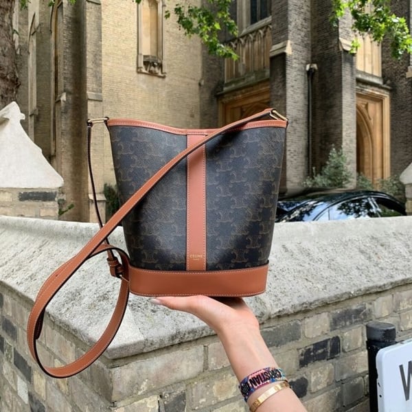 CELINE 셀린느 트리오페 버킷백 트라이엄프