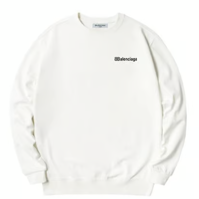 BALENCIAGA 발렌시아가 BB코퍼 특양면맨투맨