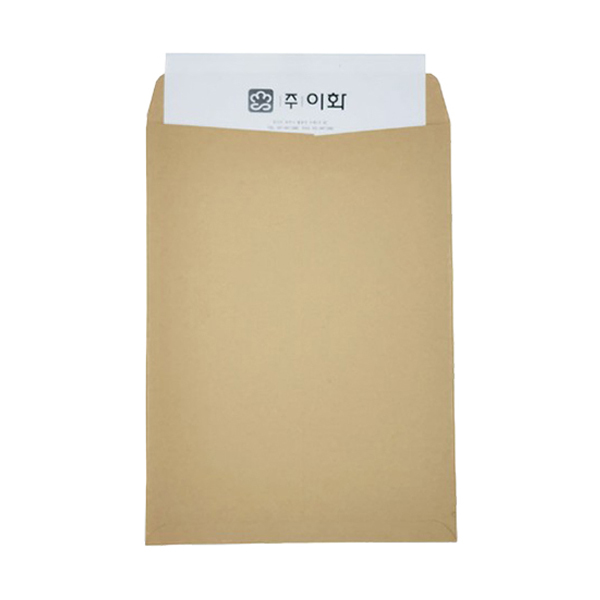이화 양면 각대 봉투 A4 100매 서류봉투 : 무무스토어