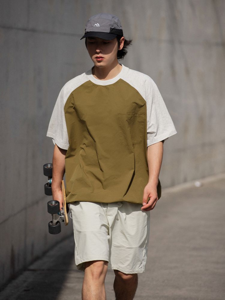 Two Color Raglan T-shirt : 더스터프(Dustuff)