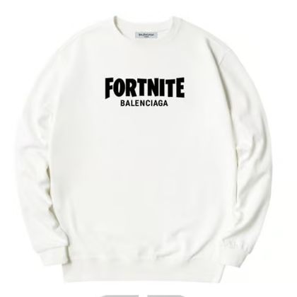 BALENCIAGA 발렌시아가 포트나이트 특양면맨투맨