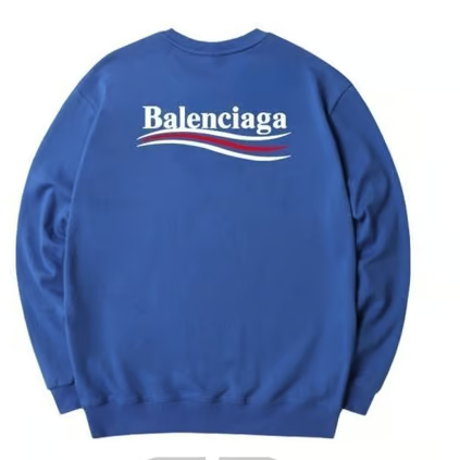 BALENCIAGA 발렌시아가 폴리티컬캠페인 특양면맨투맨