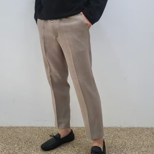 THOM BROWNE 톰브라운 링클 프리 밴딩 팬츠