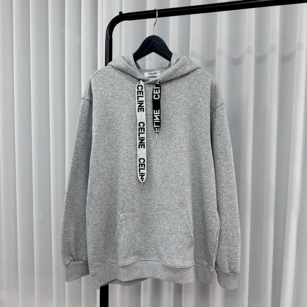 CELINE 셀린느 로고 스트링 루즈 후디