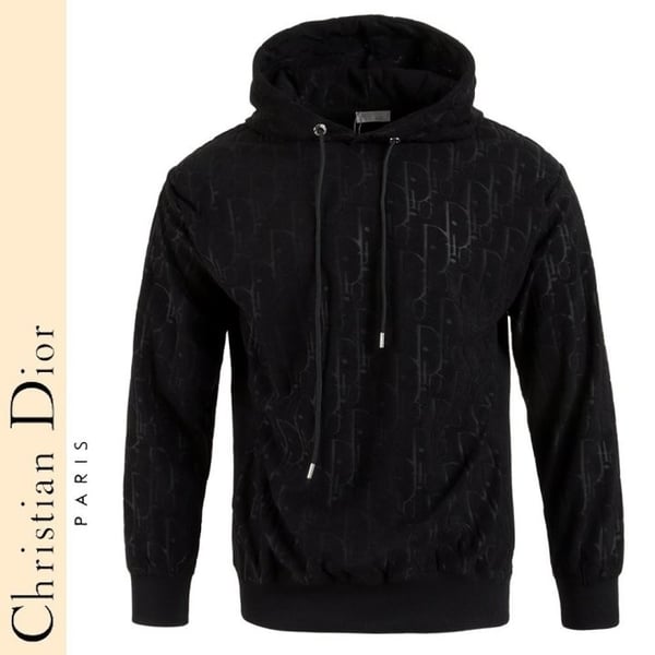 CHRISTIAN DIOR 크리스찬디올 전판 불박로고 후드