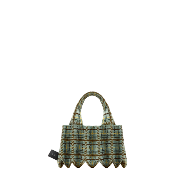PLEATS MAMA ♥ Tweed Mini Tote Bag /追跡付 PLEATS MAMA ♥ Tweed Mini Tote Bag /追跡付 (PLEATS MAMA
