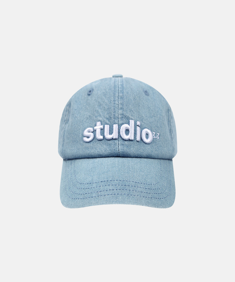 3.3 STUDIO DENIM BASEBALL CAP : 3.3 FIELD TRIP