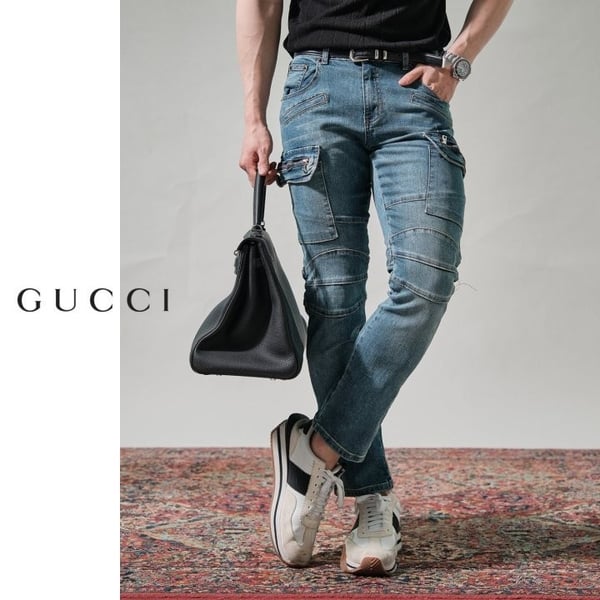GUCCI 구찌 G 파리엔 청바지
