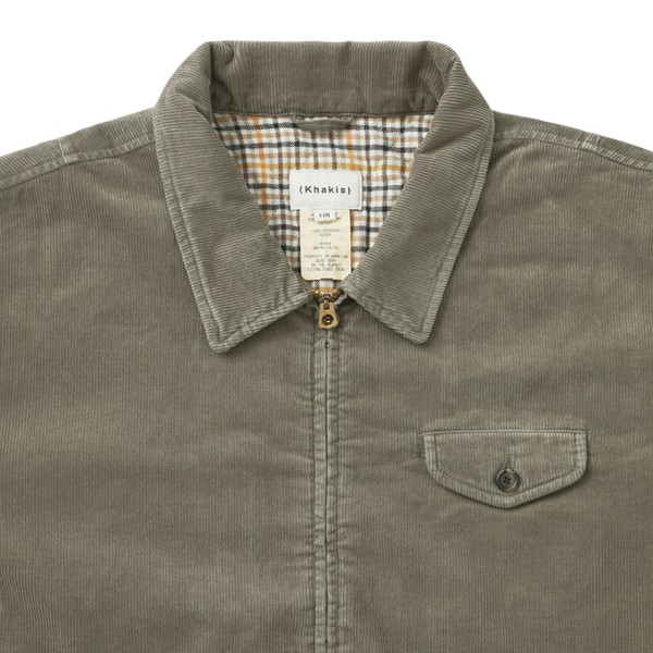 KHAKIS 카키스 / Corduroy Swing Jacket / Sage : 굿스포츠