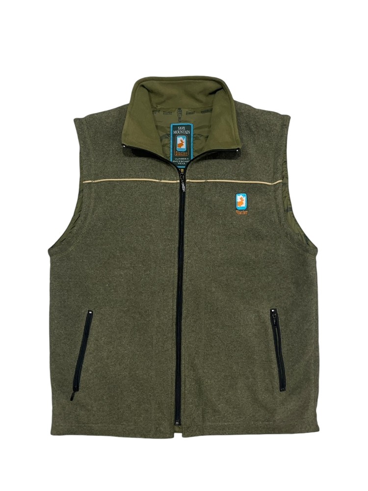 GLACIER fleece vest : RAG STORE