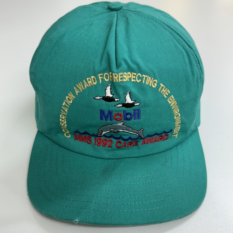 1992`s Vintage Mobil cap : mascompany