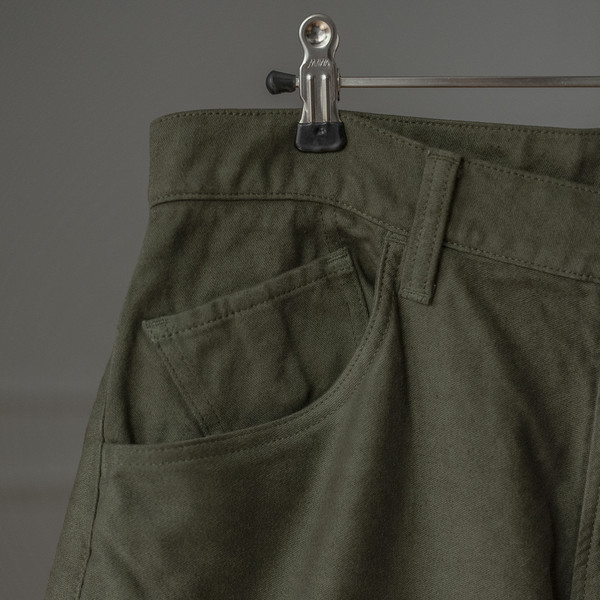 Porter Classic [포터 클래식] - Moleskin Pants - Olive : W2KEND
