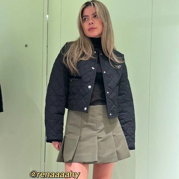 PRADA 프라다 다이아몬드 체크 재킷 ▶매장-400만원◀