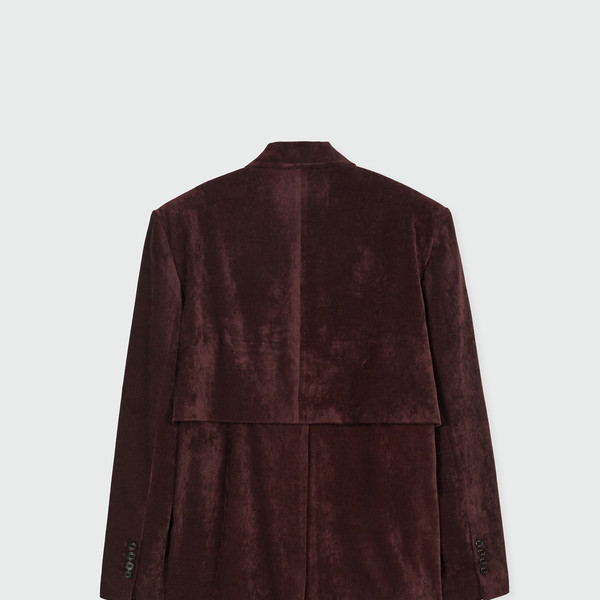 EENK インク ツェラ トランスフォームジャケット BURGUNDY ZELA Transformative Jacket - Burgundy : EENK SHOP