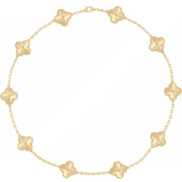 VANCLEEFARPELS 반클리프 빈티지 알함브라 네크리스 10花