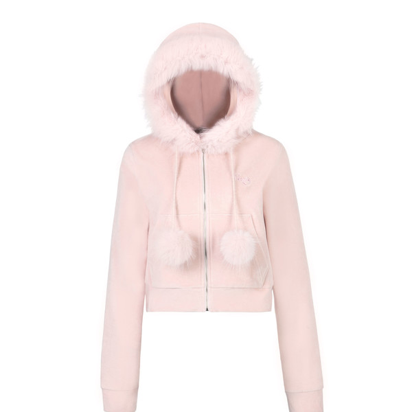 fur velvet top : idang club