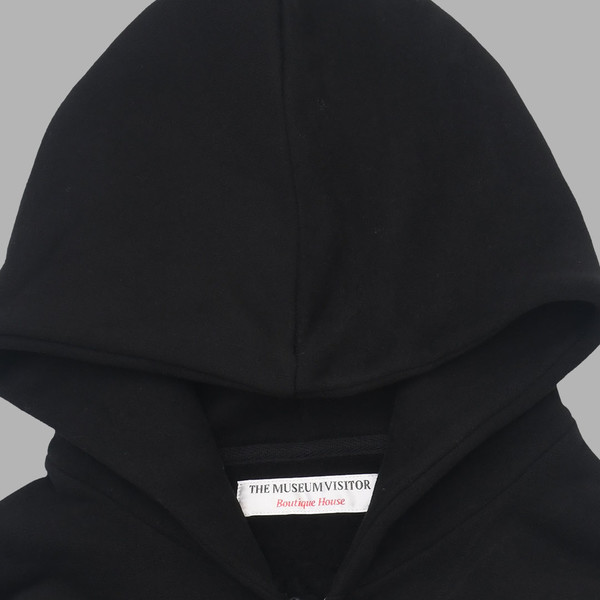 ART ZIP-UP HOODIE (BLACK) : THE MUSEUM VISITOR
