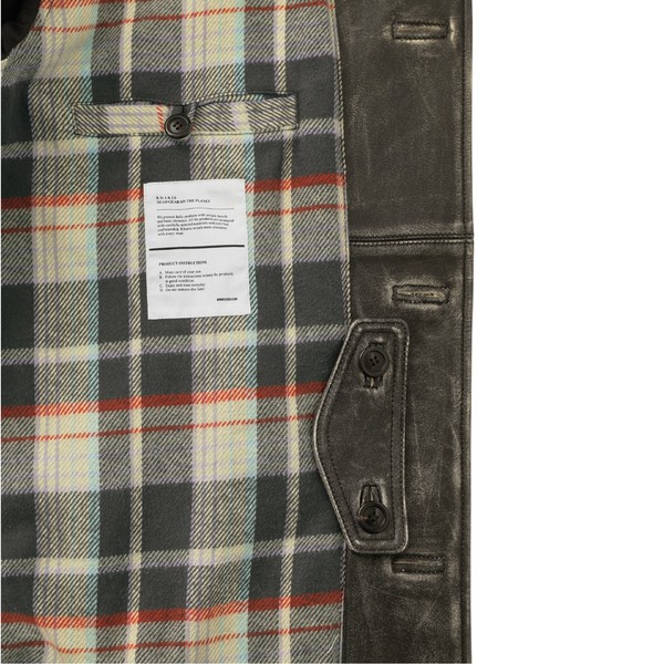 Khakis（カーキス） Owen Leather Coat 定価16万 カーキ アビエーション X-Wind GMT Chrono Quartz - ダイヤルカラー