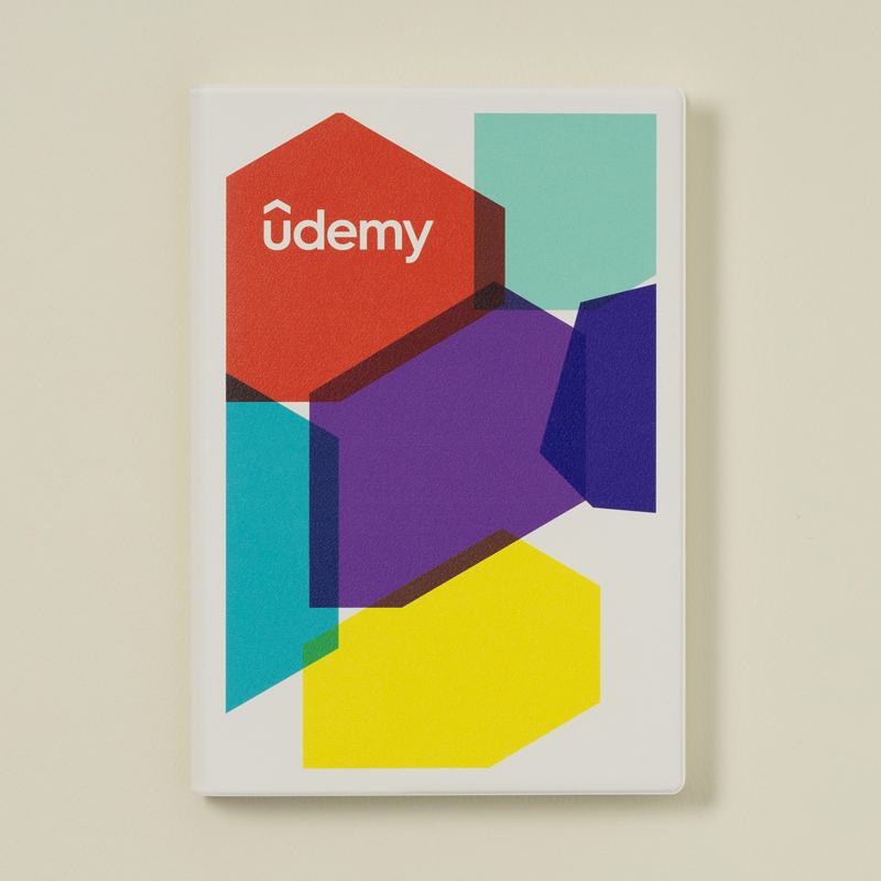 Udemy 아트워크 레더 다이어리