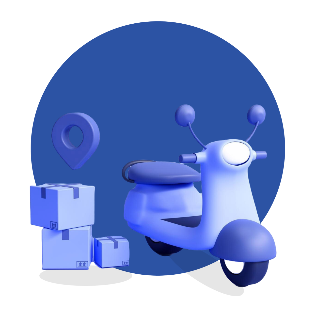 오토바이 택배박스