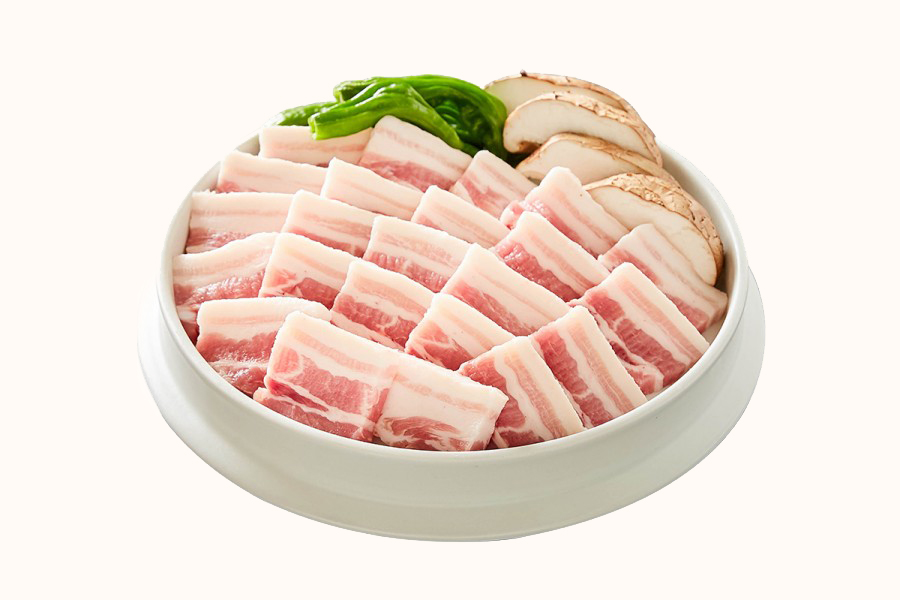 <h5>숙성고기의 <b>고소함</b>을 즐길 수 있는 <b>생대패</b></h5>