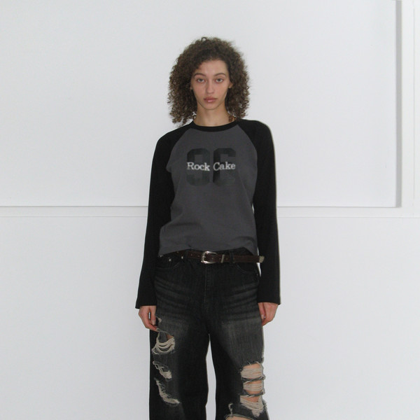 8/12 예약배송] Faye Damage Jeans - Black : 락케이크 Rock Cake