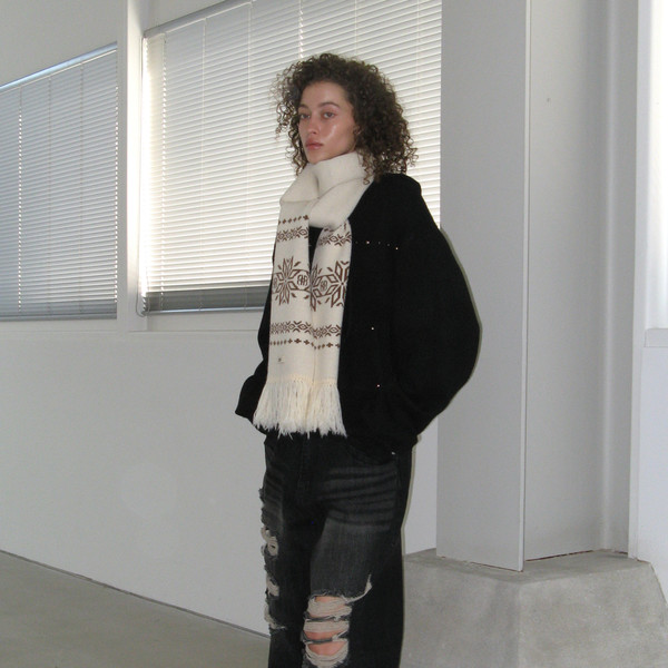 ★ROCKCAKE★FAYE DAMAGE JEANS Faye Damage Jeans - Black : 락케이크 Rock Cake