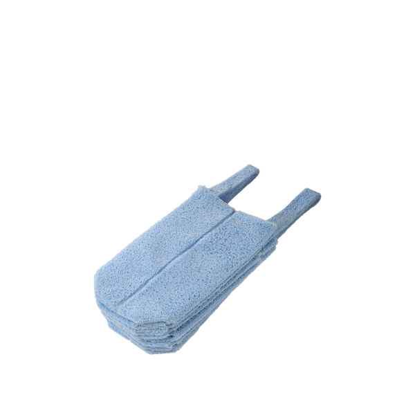 POODLE OVERSIZED TOTE BAG BABY BLUE : PLEATSMAMA