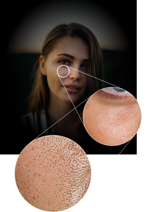 </br><small><p style="color: white;">특허 등록 제 10-2251700 호</br>피부결 분석 시스템</p></small>