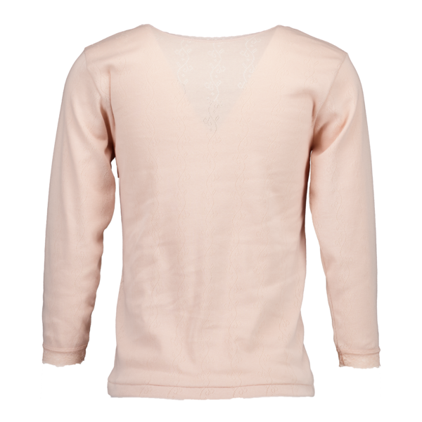 I DON'T KNOW LACE TOP (PEACH) : SHALOM