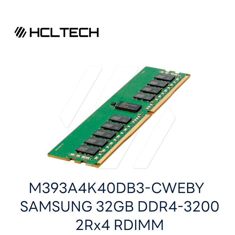 M393A4K40DB3-CWEBY SAMSUNG 32GB DDR4-3200 2Rx4 RDIMM : 에이치씨엘테크
