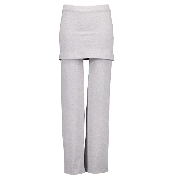 STRETCHING PLEATS PANTS GRAY : SHALOM