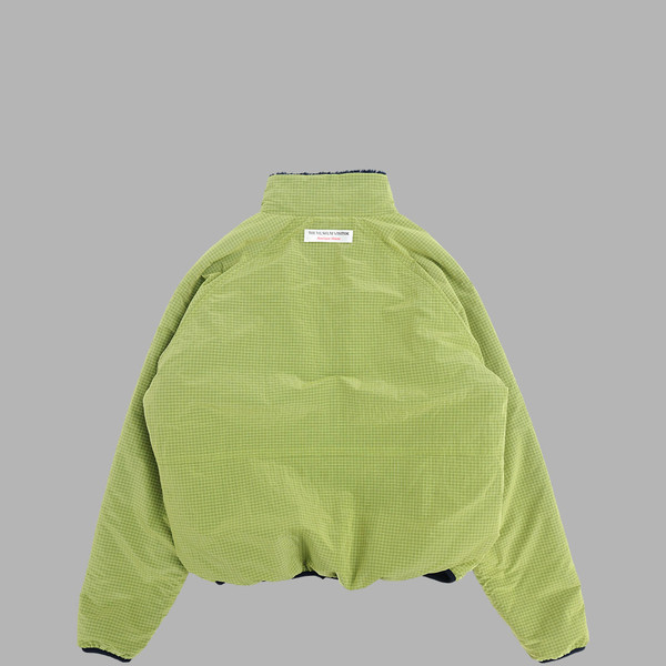 REVERSIBLE FLEECE JACKET (NAVY) : THE MUSEUM VISITOR