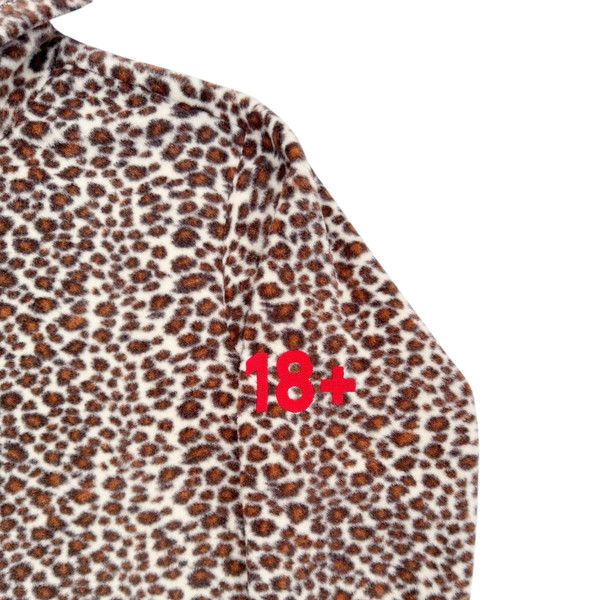 LEOPARD FLEECE HOODIE : MOSAIC SOCIETY