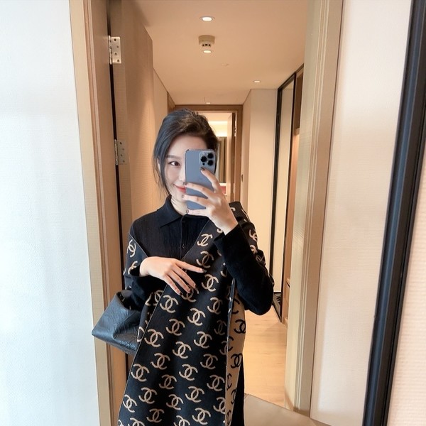 CHANEL 샤넬 머플러