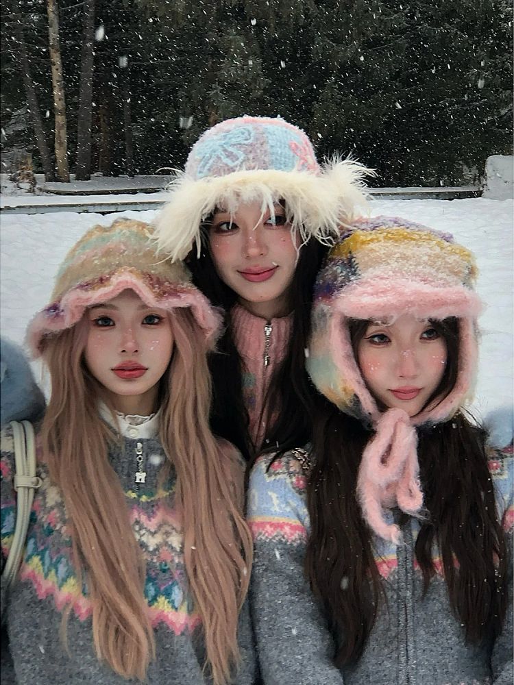Moromoro premium handmade wool hat : 유스키트 YOUTHKIT