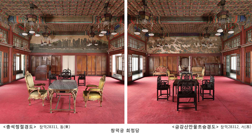 [궁궐문화유산] 창덕궁 희정당(熙政堂) 벽화 : 우리문화숨결 궁궐길라잡이