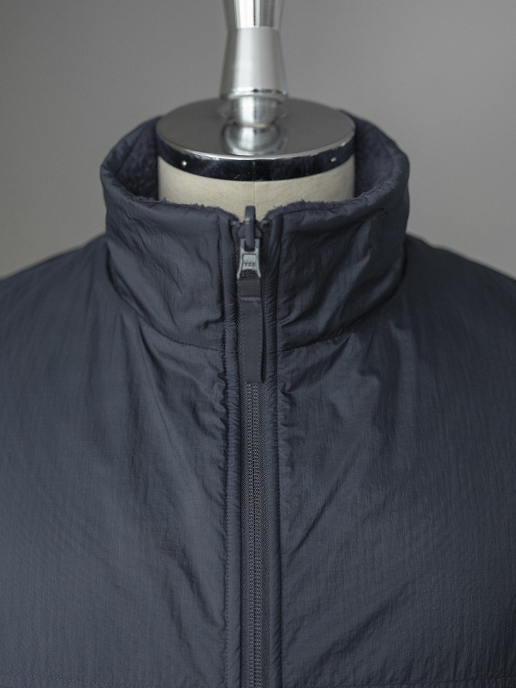 ジャケット・アウター Porter Classic - FLEECE GOWN COAT - NAVY ジャケット・アウター Porter Classic - FLEECE GOWN COAT