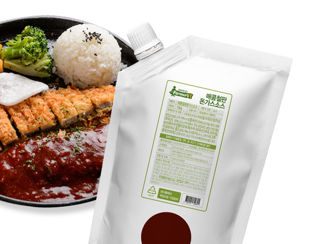 매콤철판돈가스소스